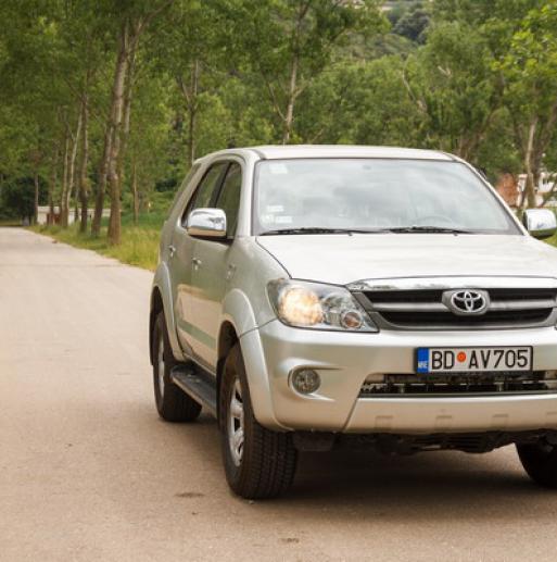 Toyota Fortuner for rent in Budva
